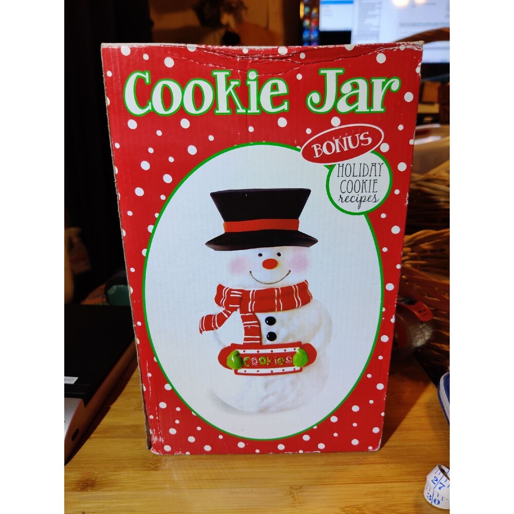 Snowman Cookie Jar